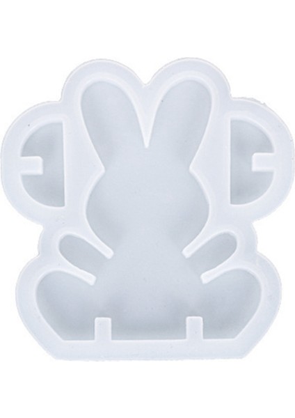 Kalıp 3D Sevimli Tavşan Epoksi Reçine Kalıp Silikon Sabun Kalıp Ev Dekorasyon Için Dıy El Sanatları El Yapımı Hediyeler (Yurt Dışından)