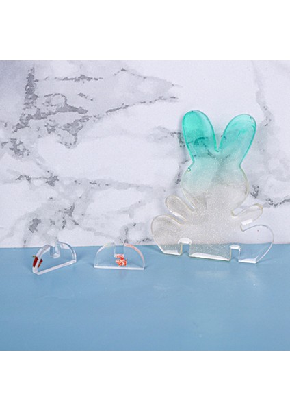 Kalıp 3D Sevimli Tavşan Epoksi Reçine Kalıp Silikon Sabun Kalıp Ev Dekorasyon Için Dıy El Sanatları El Yapımı Hediyeler (Yurt Dışından) indirimleri