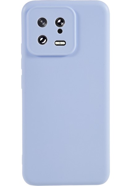 Xiaomi 13 5g Için Mat Telefon Kılıfı Çizgiye Karşı Yumuşak Tpu Telefon Kapağı-Light Purple (Yurt Dışından)
