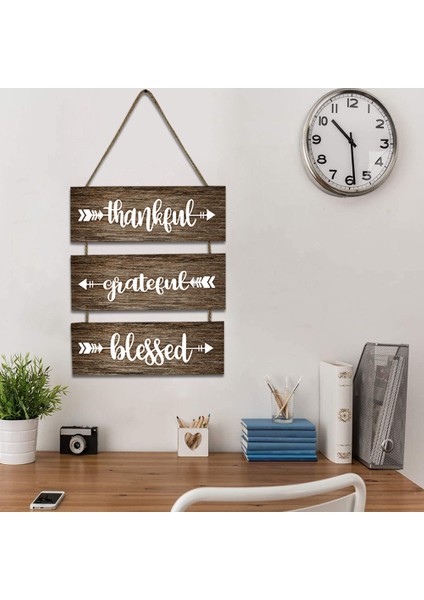 Renkli Duvar Dekor Rustik Ahşap Tabelalar Asılı, Çiftlik Evi Yatak Odası Ev Dekorasyon Için Plak Burcu Duvar Sanatı Dekor (Yurt Dışından)