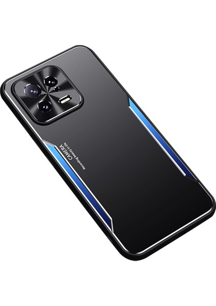 Xiaomi Için Anti-Rust Alüminyum Alaşım Tpu Telefon Kılıfı 13 Damla Koruma Cep Telefonu Kapağı-Mavi (Yurt Dışından)