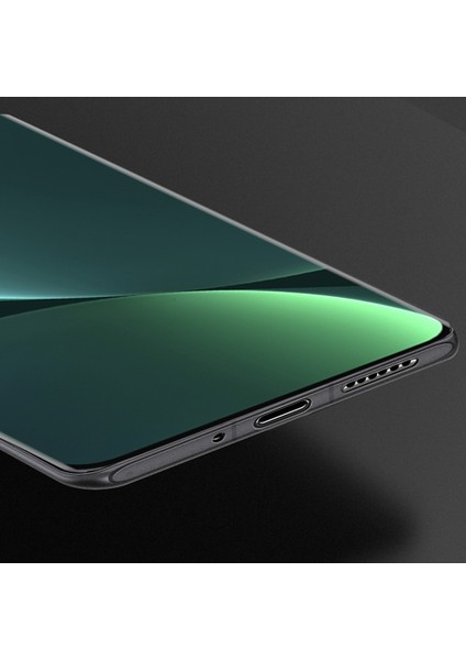 Xiaomi 13 Pro 5g Için Ultra Ince Cep Telefonu Kılıfı Çizgiye Dönüş Mat Pp Arka Kapak-Şeffaf Siyah (Yurt Dışından)