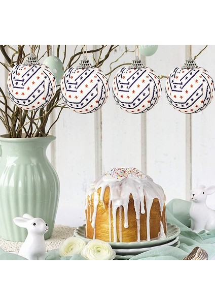 Bağımsızlık Günü Asılı Top-4 Temmuz Vatansever Top Süsler Tatil Noel Ağacı Süslemeleri Için Parti Dekoru C (Yurt Dışından) fırsatları