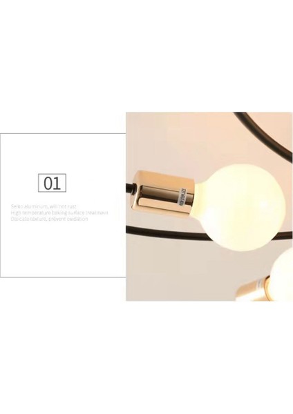Retro Endüstriyel Gömme Tavan Işıkları Ferforje LED Tavan Işıkları Vintage Metal Gömme Tavan Işıkları (Yurt Dışından)