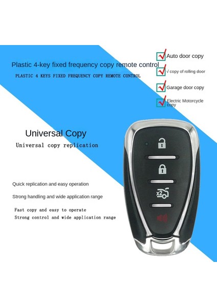 4 Kanal Klonlama Rf Uzaktan Kumanda Kopya Teksir Anahtar Uzaktan Eğitim Elektrikli Garaj Kapısı Kontrol Cihazı 433 Mhz (Yurt Dışından) fiyatları