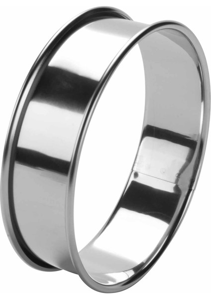 Çift Rulo Tart Yüzükler, Ingiliz Muffin Yüzükler Profesyonel Crumpet Yüzükler 4'lü Set (Yurt Dışından)