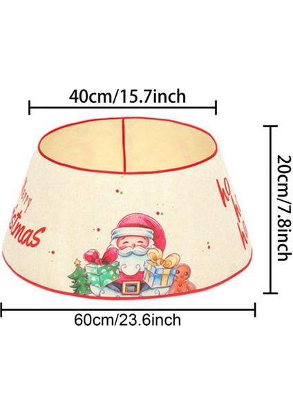 Noel Ağacı Dekoru Çevreleyen Taban Kapak Etek Ayak Renkli Süs Karikatür Ev Için Noel Ağacı Etek Partisi, D (Yurt Dışından)