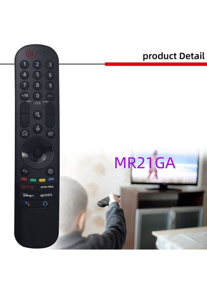 MR21GA AKB76036204 Lg 2021 Akıllı Tv Sesli Uzaktan Kumanda 43NANO75 NANO80 55UP75006LF OLED55A1RLA MR21GC (Yurt Dışından)