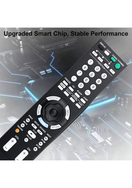 -YD017 Tv Için Uzaktan Kumandayı Değiştirin -52WL130 -52WL130PKG KDL52WL130W -52WL130W -52XBR4 -46XBR5 KDL52W3000 (Yurt Dışından) modelleri