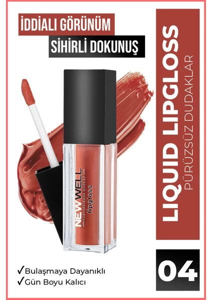 New Well Liquid Lipgloss 04