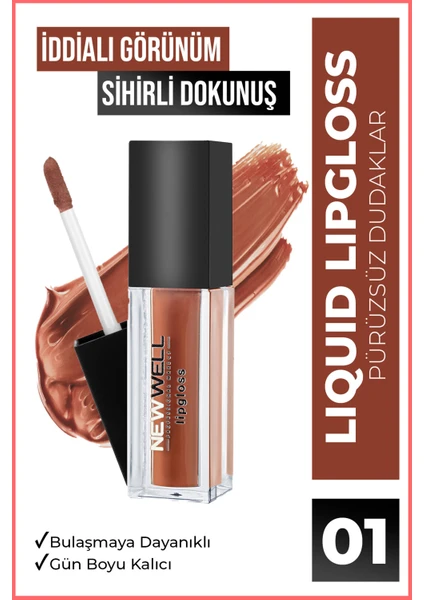 New Well Liquid Lipgloss 01