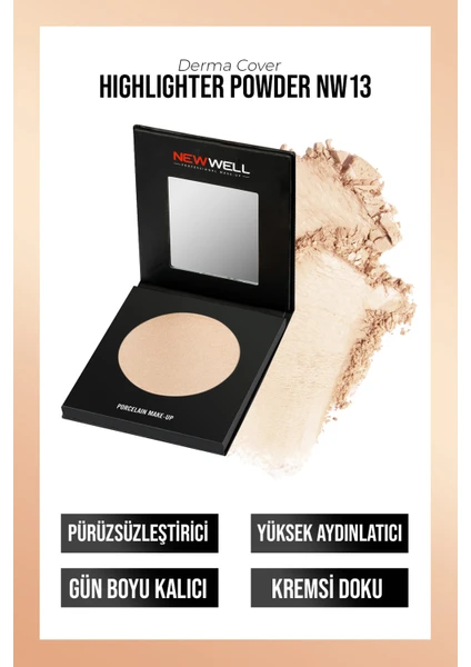 New Well Mor Highlighter Pudra