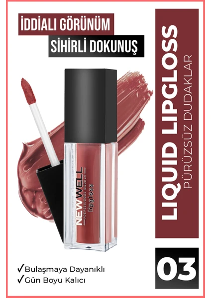 New Well Liquid Lipgloss 03