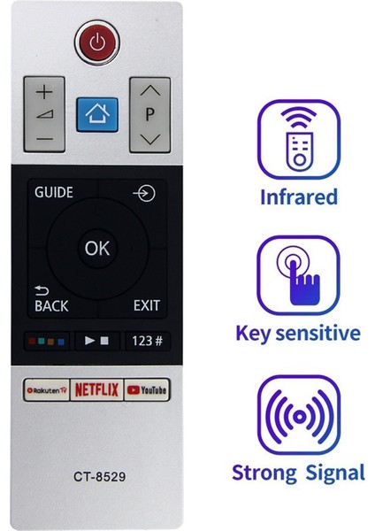 CT-8529 Uzaktan Kumanda 55X9863DG Uzaktan Kumandayla Değiştirin (Yurt Dışından) fiyatları