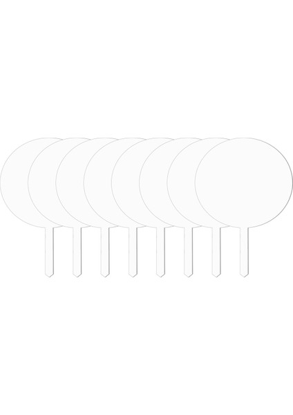 Akrilik Kek Topper Yuvarlak Kek Topper Boş Kek Topper Sopa, Dıy Akrilik Kek Topper Boş Daire Kek Decoratingkit (Yurt Dışından) fiyatları