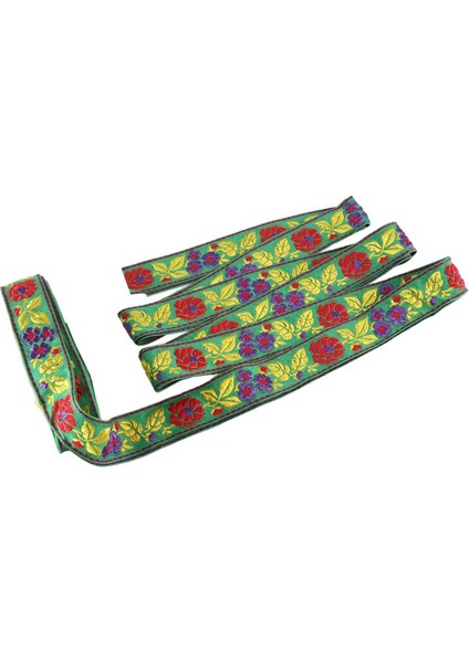 Çiçek Jakarlı Şerit Trim, Dikiş Dokuma Jakarlı Şerit Vintage Dekor Trim Stil D Için Işlemeli Dantel Şerit Kumaş (Yurt Dışından) modelleri