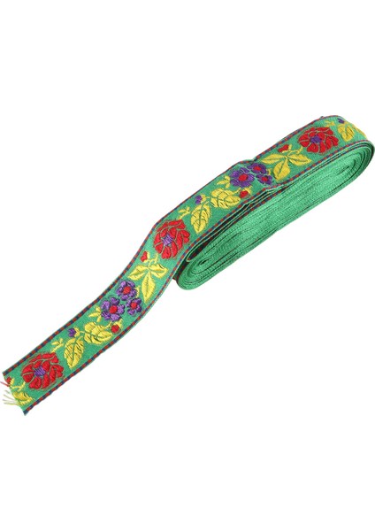 Çiçek Jakarlı Şerit Trim, Dikiş Dokuma Jakarlı Şerit Vintage Dekor Trim Stil D Için Işlemeli Dantel Şerit Kumaş (Yurt Dışından) indirimleri