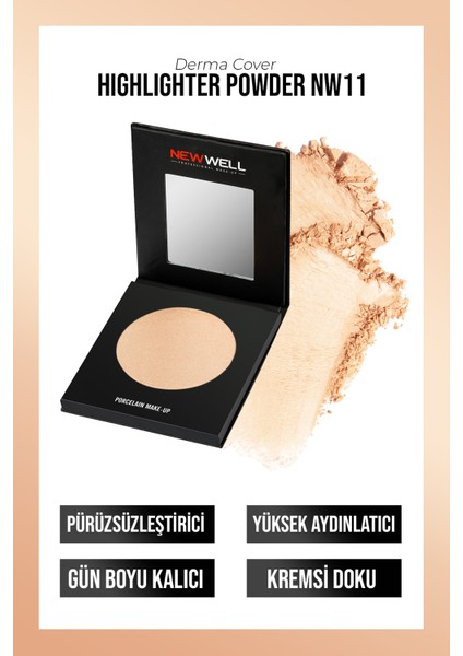 Highlighter Porcelain Make Up 11