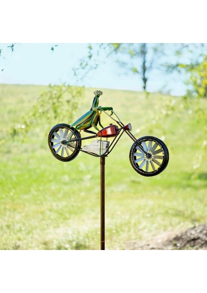 Vintage Bisiklet Rüzgar Döndürücü, Metal Çift Döndürücü Sanatı ve Fare Motosikleti, Paslanmaz Rüzgar Gülleri, Yusufçuk (Yurt Dışından) modelleri