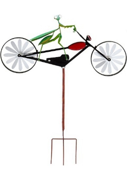 Vintage Bisiklet Rüzgar Döndürücü, Metal Çift Döndürücü Sanatı ve Fare Motosikleti, Paslanmaz Rüzgar Gülleri, Yusufçuk (Yurt Dışından) fırsatları