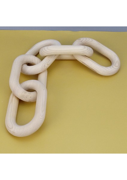 Ahşap Zincir Bağlantı Ev Dekor El 5-Ring Sanat Zanaat Süsleme Masa Tepsisi Için Çiftlik Evi Ofis Rustik Duvar Dekorasyonu Beyaz (Yurt Dışından) modelleri