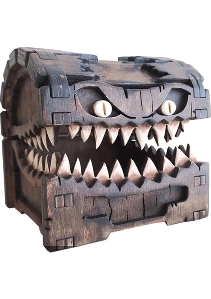 Şeytan Kutusu Depolama Ahşap Eklenmiş Yapı Taşları Dıy Renkli Grafiti El Sanatları Dekorasyon (Yurt Dışından)