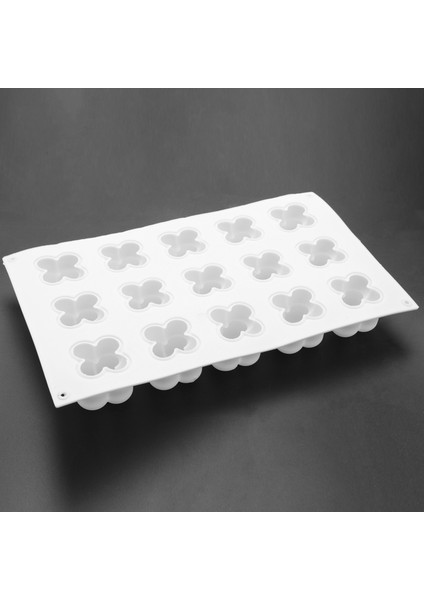 15 Kaviteler Mini Kare Mum Kalıp Dıy El Yapımı Silikon Mum Yapımı Kokulu 3D Reçine Kek Bakeware (Yurt Dışından)