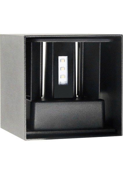 LED Duvar Lambası Su Geçirmez Aydınlatma Iç Duvar Lambası LED Yatak Odası Işık Merdiven Ampul Oturma Odası Ev Lambası Soğuk Beyaz (Yurt Dışından)