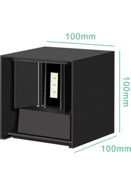 LED Duvar Lambası Su Geçirmez Aydınlatma Iç Duvar Lambası LED Yatak Odası Işık Merdiven Ampul Oturma Odası Ev Lambası Soğuk Beyaz (Yurt Dışından) fiyatları