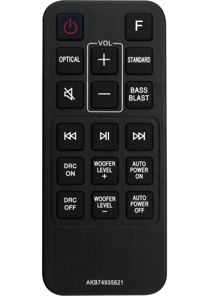 Lg Ses Çubuğu Sj2 Sj2.aeusllk Sj2.deusllk Için AKB74935621 Uzaktan Kumandayı Değiştirin (Yurt Dışından)