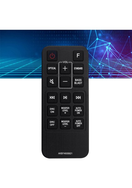 Lg Ses Çubuğu Sj2 Sj2.aeusllk Sj2.deusllk Için AKB74935621 Uzaktan Kumandayı Değiştirin (Yurt Dışından) fırsatları