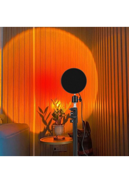 Projeksiyon Atmosfer Lambası LED Gece Lambası, USB Projektör 360 Derece Rotasyon Fotoğraf Lambaları Ev Odası Stüdyo D Için (Yurt Dışından)