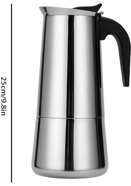 Çelik Cezve Italyan Moka Pot Espresso Kahve Makinesi Pot Cafe Latte Makinesi Soba Kahve Için Percolator Araçları (Yurt Dışından) modelleri