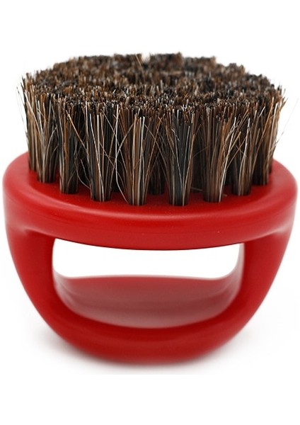 05 1 Adet Yüzük Tasarımı At Kıl Erkek Tıraş Fırçası Plastik Taşınabilir Berber Sakal Fırçaları Salon Yüz Temizleme Jilet Fırçası (Yurt Dışından)