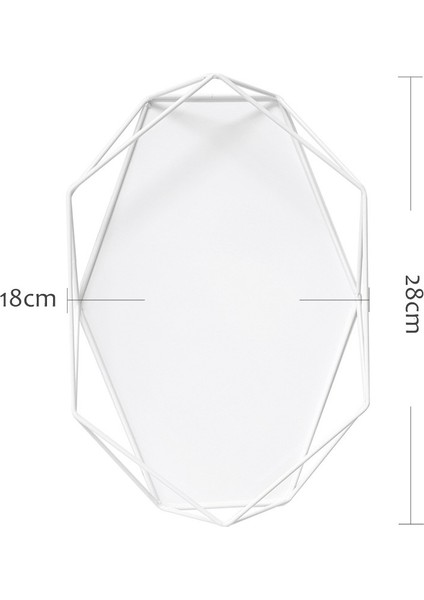 Iskandinav Ev Dekor Tepsileri Geometrik Depolama Tepsileri Takı Tepsileri Takı Ekran Standları Fotoğraf Sahne-Beyaz (Yurt Dışından) fiyatları