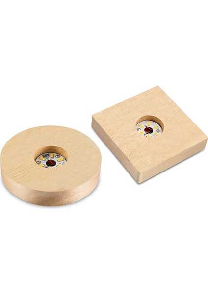 2 Parça Ahşap Işık Teşhir Tabanı Ahşap LED Ekran Tabanı Kristal Cam Işık Tabanı Standı Ahşap LED Ekran Standı (Yurt Dışından)