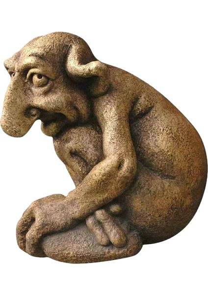 Bahçe Gargoyle Heykeli Yaramaz Ev Ev Süsleri Dekorasyon ve Ilginç Dekor Gargoyle Homeland (Yurt Dışından)