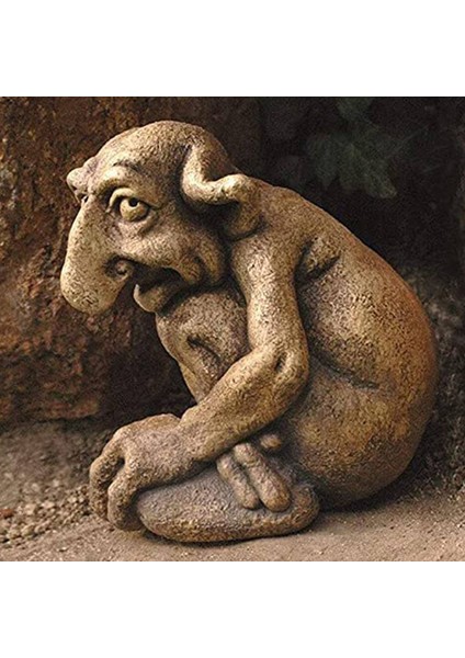 Bahçe Gargoyle Heykeli Yaramaz Ev Ev Süsleri Dekorasyon ve Ilginç Dekor Gargoyle Homeland (Yurt Dışından) indirimleri