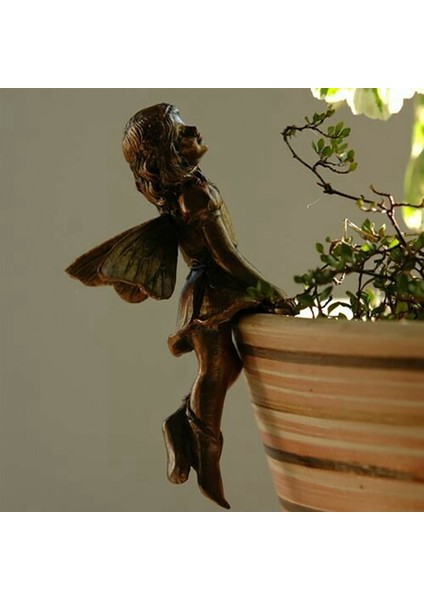 4 Adet Asılı Fincan Reçine Süs Peri Combo Bitki Örtüsü Sepet Kenar Dekorasyon Bahçe Ekici Süsleme (Yurt Dışından) fırsatları