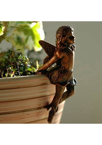 4 Adet Asılı Fincan Reçine Süs Peri Combo Bitki Örtüsü Sepet Kenar Dekorasyon Bahçe Ekici Süsleme (Yurt Dışından) indirimleri