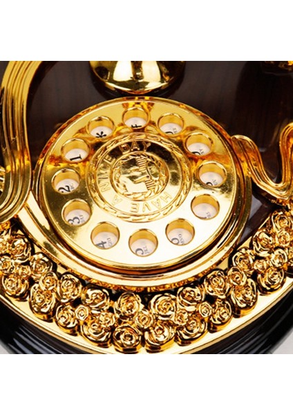 Retro Kalp Şekilli Telefon Modeli Müzik Kutusu Doğum Günü Hediyesi Ev Süs Dekorasyon Antika Oyma Ahşap El Krank Müzik Kutusu Beyaz (Yurt Dışından) fiyatları