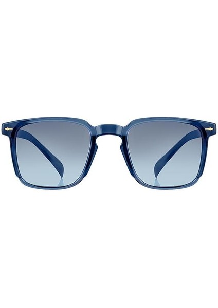 Unisex Güneş Gözlüğü UV 400 Filtreli Mavi Cam ve Lacivert Çerçeve fiyatları