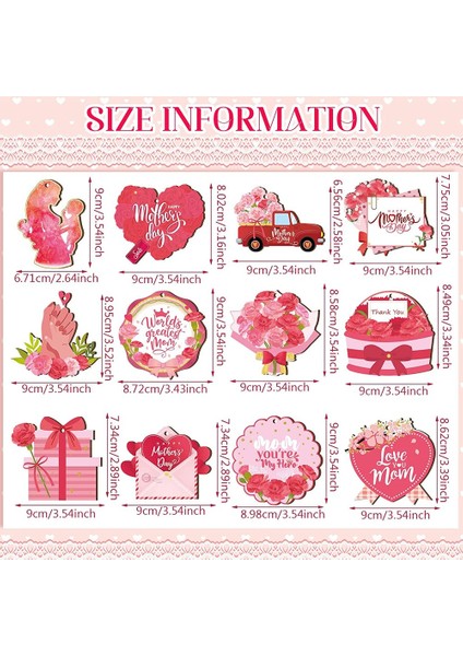 36 Adet Ahşap Asılı Süslemeler Anneler Günü Dekorasyon Işaretleri Asılı Charms Dekorasyon Etiketleri Hediye Ev Dekor (Yurt Dışından) fırsatları