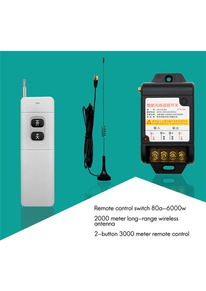 200-3000M Verici Uzun Menzilli Mesafe Rf Uzaktan Kumanda Ask Yüksek Güçlü Kablosuz Tx 130MW(433MHZ) (Yurt Dışından)