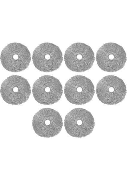 W2 / U200 Robot Süpürge Yedek Parçaları Için 10 Adet Yıkanabilir Paspas Bezi Paspas Pedi (Yurt Dışından)