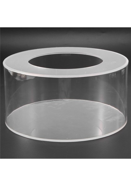 Adet Yuvarlak Akrilik Kek Teşhir Panosu Kek Kenar Pürüzsüz Kazıyıcı Kek Tepsisi Dıy Yuvarlak Dekor Kek Doldurulabilir Kurulu (B) (Yurt Dışından) fırsatları