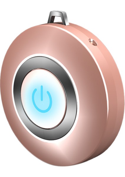 Kişisel Hava Temizleme Cihazı Kolye, USB Taşınabilir Hava Temizleme Cihazı, Giyilebilir Mini Negatif Iyon Oda Parfümü, Radyasyon Yok Düşük Gürültü Gül Altın (Yurt Dışından)