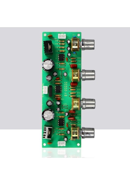 12 V NE4558 Hıfı Preamp Ton Kurulu Bas Tiz Ses Kontrolü Ön Amplifikatör Kartı (Yurt Dışından)