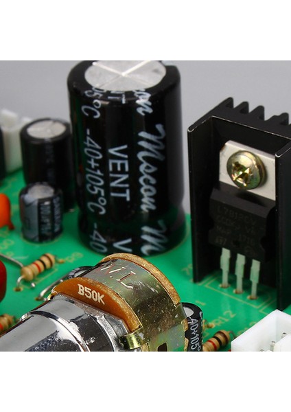 12 V NE4558 Hıfı Preamp Ton Kurulu Bas Tiz Ses Kontrolü Ön Amplifikatör Kartı (Yurt Dışından)