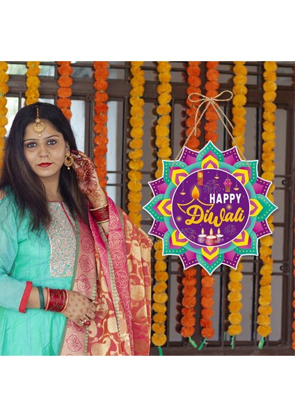 30 Adet Diwali Festivali Süs Kapı Askısı Çiftlik Evi Tarzı Diwali Festivali Ön Kapı Işareti Diwali Festivali Dekor (Yurt Dışından) fırsatları